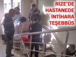 Hastanede intihar etmek isteyen kadın kurtarıldı