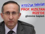 Ç.Hemşinli profesör RTEÜ'de göreve başladı