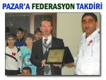 Pazar HEM'e Güreş Federasyonu'ndan tebrik