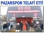 PAZARSPOR İSTANBUL'DA TARİH YAZDI