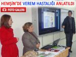 Hemşin'de verem hastalığı ile ilgili seminer