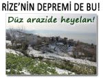 Rize'de heyelan: 30 dönüm arazi risk altında