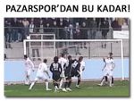 Pazarspor İstanbul'da 3 puan bıraktı