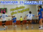 Pazarspor Bayan Hentbol takımı yine yenildi