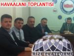 Rize Platformu'ndan HAVAALANI toplantısı