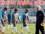 Rizespor idmanın yarım saatini basına açtı