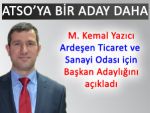 Ardeşen Ticaret Odası Başkanlığına yeni aday