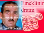 Maaşını çekti hayatını kaybetti