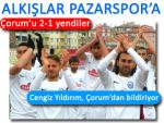 Pazarspor Çorum'dan 3 puanla dönüyor