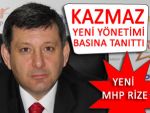 İŞTE KAZMAZ'LI YENİ RİZE MHP TEŞKİLATI