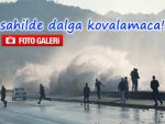 DEV DALGALAR RİZELİLERE EĞLENCE OLDU!