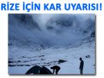 Rize Valiliği'nden üreticiye ZİRAİ DON uyarısı!