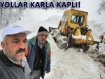 Ç.Hemşin'de yayla yolları kardan temizleniyor