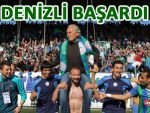 RİZESPOR'A MUSTAFA DENİZLİ ELİ DEĞDİ