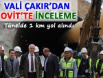 OVİT TÜNELİ'NDE 1 KİLOMETRE YOL ALINDI!