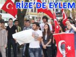 RİZE'DE ‘TAKSİM GEZİ PARKI’ EYLEMİ