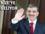 RİZE TRAFİĞİNE CUMHURBAŞKANI AYARI