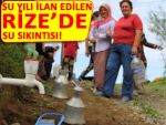 Rize halkının içtiği belediye suyu sağlıklı mı?