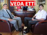 HEMŞİN KAYMAKAMI ERDEM, VEDA ETTİ