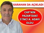 CHP, Pazar'da 5'inci aday adayını açıkladı