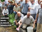 ALABALIKLAR DERELER İLE BULUŞUYOR