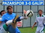 Pazarspor Rize'de Rizespor A2'yi 3-0'la geçti