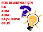 Rize Belediyesi’ne AK Parti'den ilk aday adayı