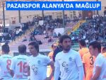 Pazarspor Alanya'da 3 puanı 3 golle bıraktı