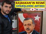 BAŞBAKANIN RESMİNİ YAPTI İŞLERİ AÇILDI!