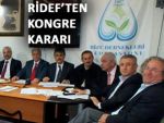 Rize Dernekleri Federasyonu'nda kongre kararı