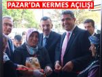 Pazar'da okul yararına kermes açıldı