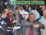 RİZE'DE CEMAATE 'DOLANDIRILMAYIN' UYARISI