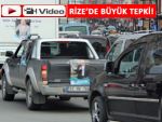 Rize’de, 'dışarıdan aday istemiyoruz' mitingi
