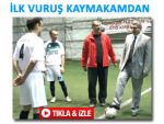 Pazar'da halı saha futbol turnuvası başladı