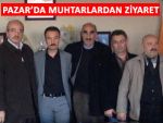 Başkan Aydoğdu'ya muhtarlardan ziyaret