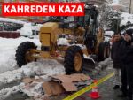 RİZE'DE KAR MAKİNESİ FACİASI: 1 ÖLÜ