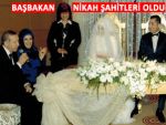 Başbakan, Pazarlı gençlere nikah şahidi oldu