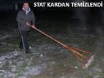 PAZAR'IN KARLA KAPLI SAHASI TEMİZLENDİ