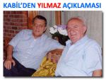 Ahmet Kabil'den, Mesut Yılmaz açıklaması