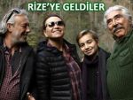 Demet Akbağ'ı ailesi Rize'de yalnız bırakmadı