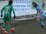 Pazarspor ilk yarıyı mağlubiyetle kapattı