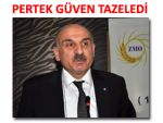 Başkan Muhammet Pertek Güven Tazeledi