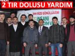 RİZE İHH'DEN 2 TIR YARDIM MALZEMESİ