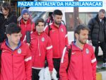 Pazarspor hazırlıklara Antalya'da devam edecek