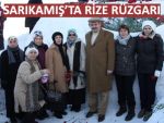 Rizeliler Sarıkamış'taki şehitlerine yürüdü