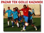 PAZARSPOR GALİBİYETLE BAŞLADI