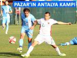 Pazarspor Antalya kampını galibiyetle bitirdi