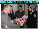 Rize'de, Dünyanın Pili Bitmesin kampanyası