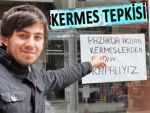 Pazar'da lokantacılardan kermes tepkisi