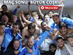 PAZARSPOR'DA LİGDE KALMA SEVİNCİ